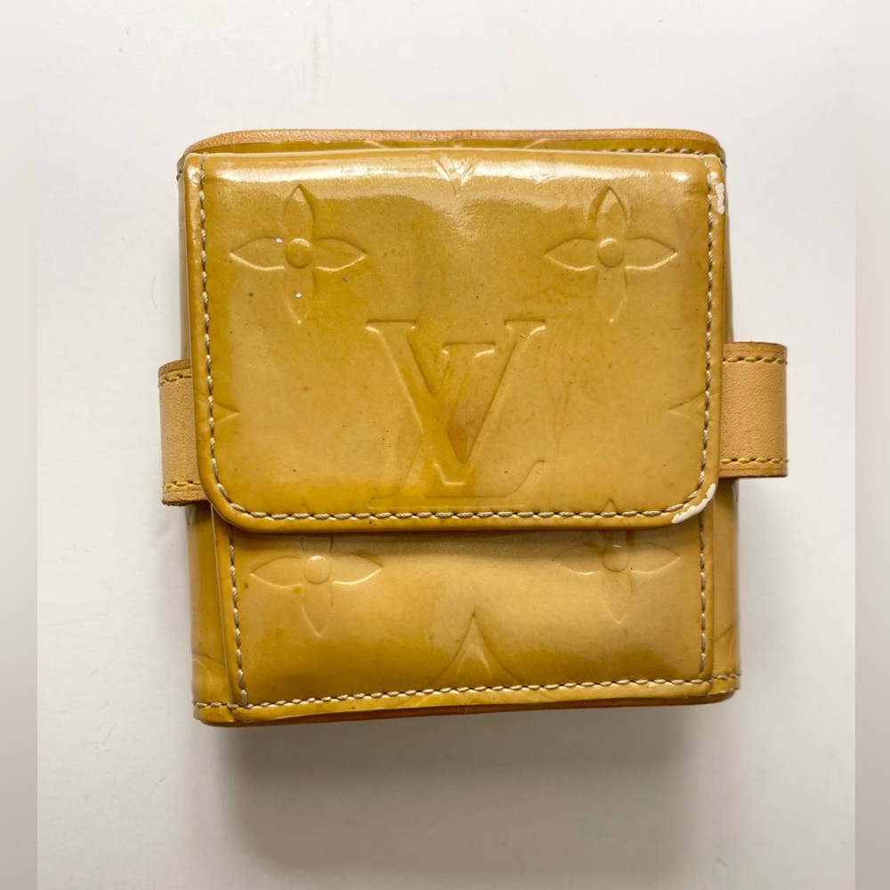 Louis Vuitton Monogram Vernis Lafayette Street Bangle Bracelet Yellow - Picture 9 of 11